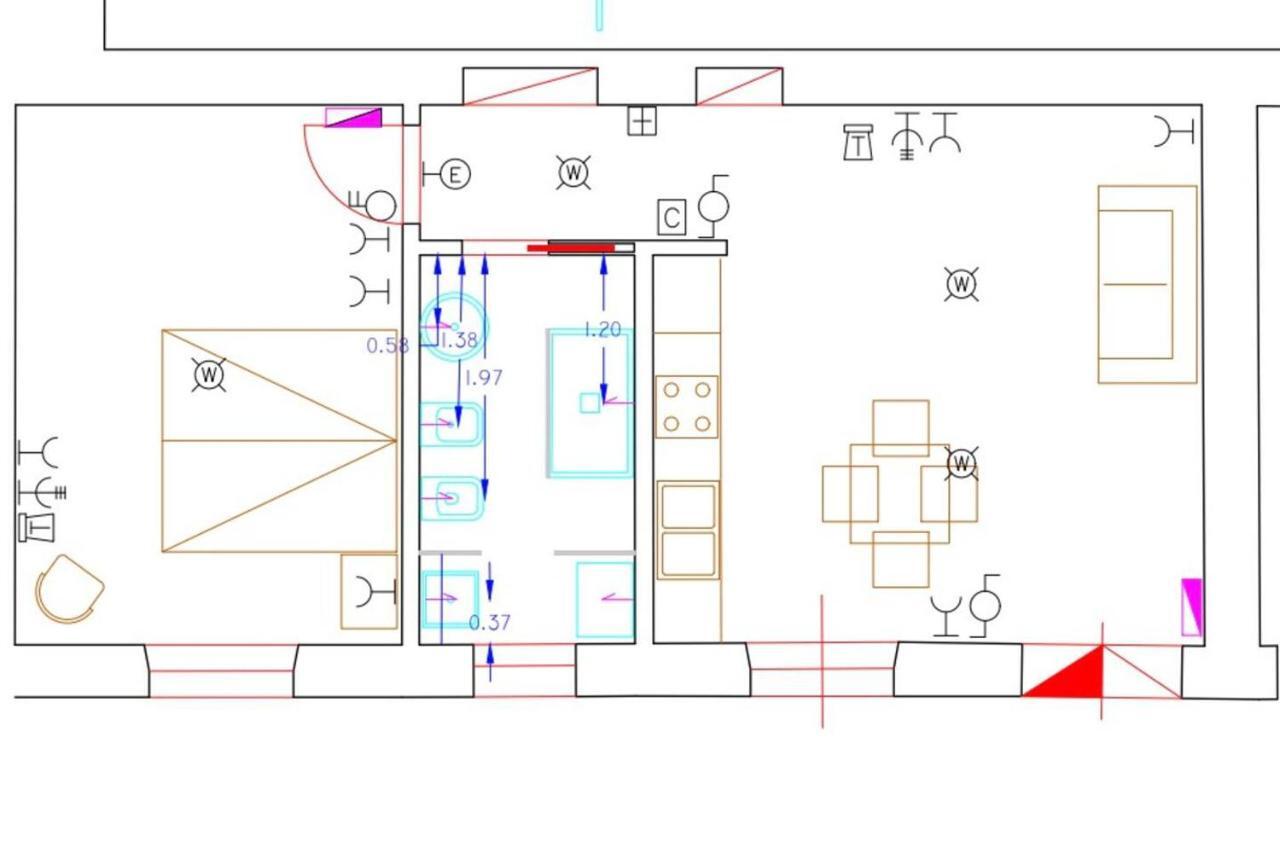 Ferienwohnung A Casa Di Clara Syrakus Exterior foto
